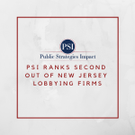 PSI Ranks Second out of New Jersey Lobbying Firms